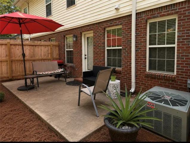 An inviting private patio awaits for outdoor enjoyment and relaxation.