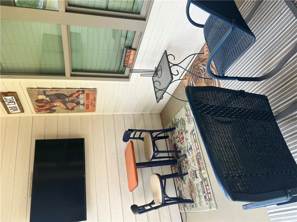 An inviting outdoor space for relaxation and casual dining. Flows easily from living area for entertaining. Complete fence with gate for pets and privacy!