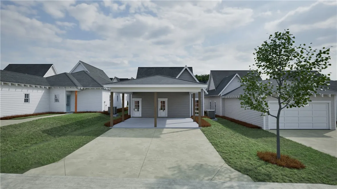 Rendering Northgate Lot 209 - Rear View