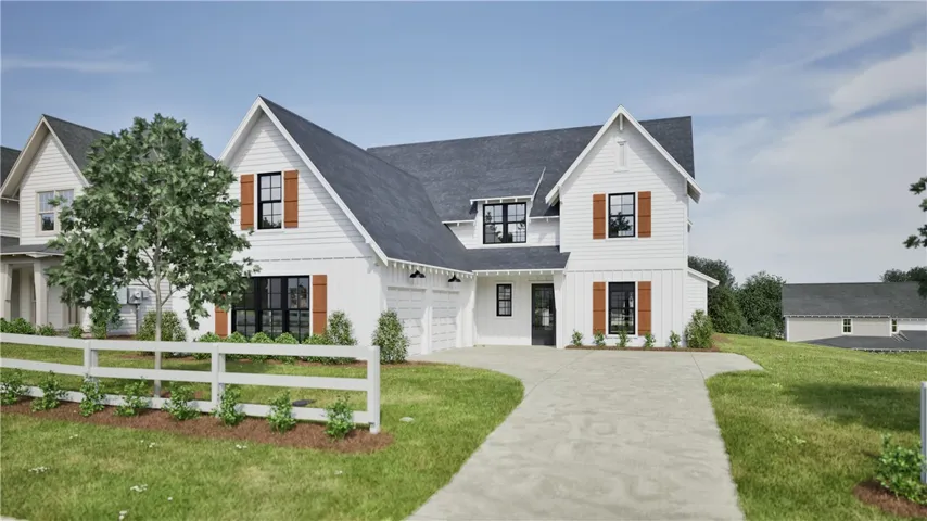 RENDERING of Auburn Farms Lot 62 - The Hattie A - Exterior Color Scheme 2