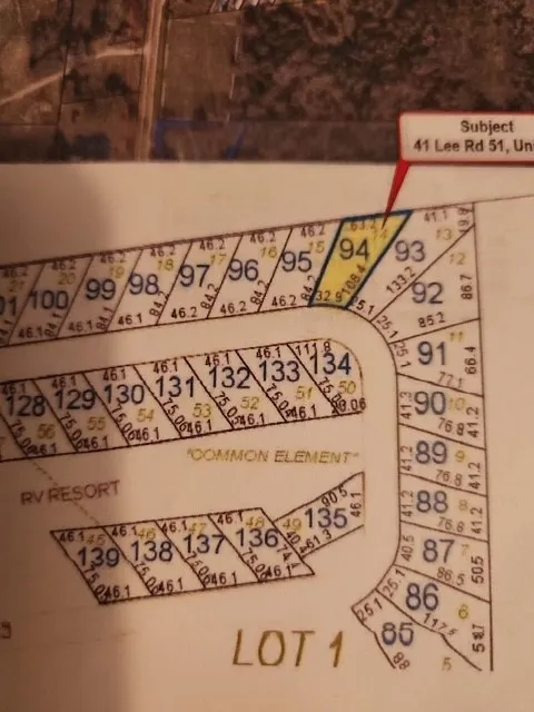 Locate prime parcels with ease on this detailed plat map, highlighting lot dimensions and numbers.