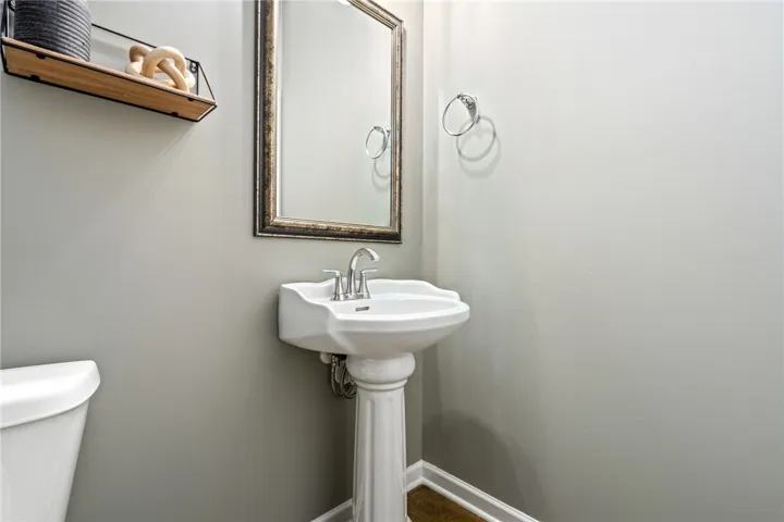 Half bathroom