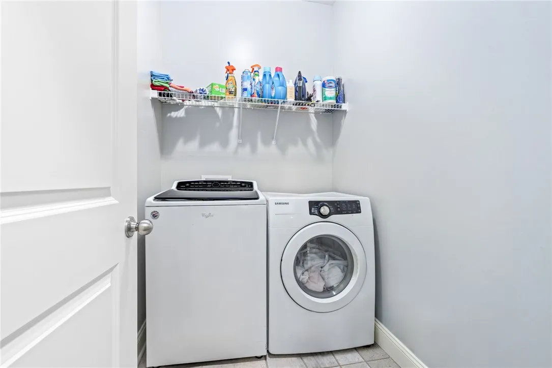 A dedicated laundry space provides optimal functionality and ease for household tasks.