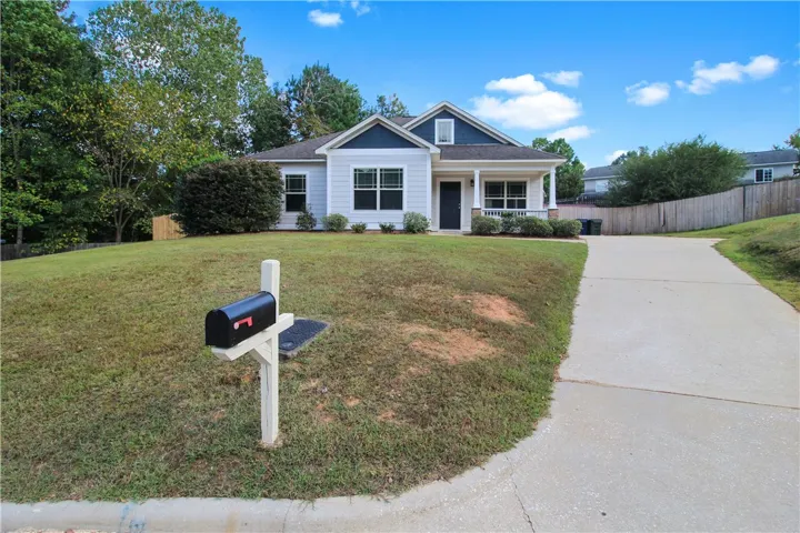 Fresh Paint and pressure washed driveway