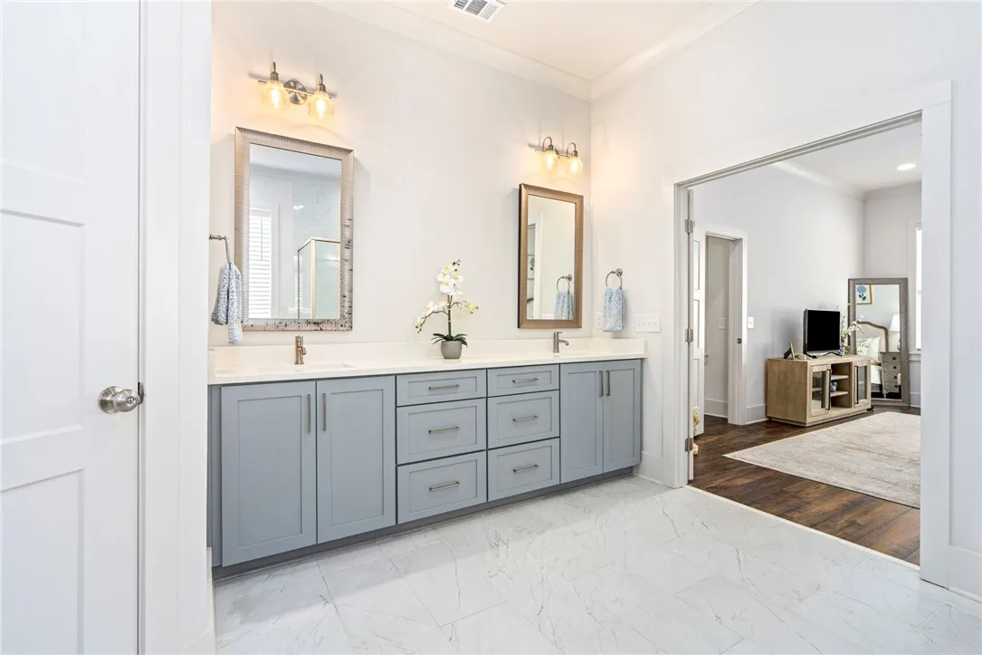 Primary bath vanity