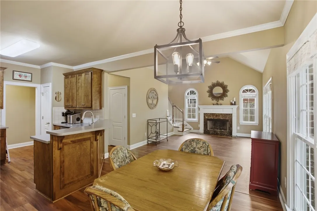 Open-Concept into the Great Room.