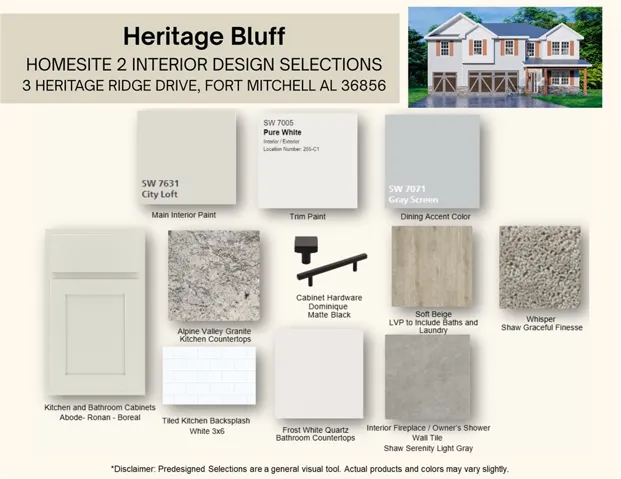 3 Heritage Ridge Drive, Ft Mitchell, Alabama 36856