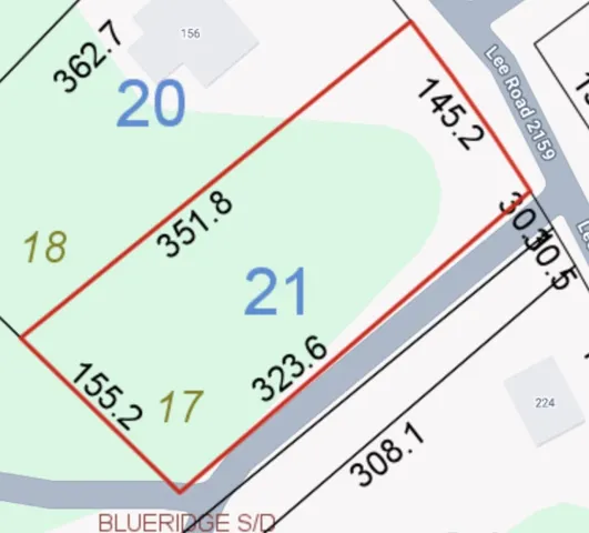 GIS plat map