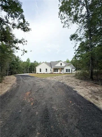 View from middle of driveway