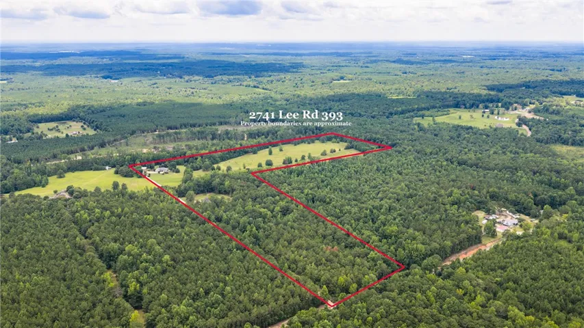 Sprawling forested acreage offers a secluded private setting with ample room to roam.