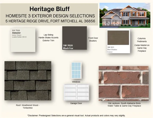 5 Heritage Ridge Drive, Ft Mitchell, Alabama 36856