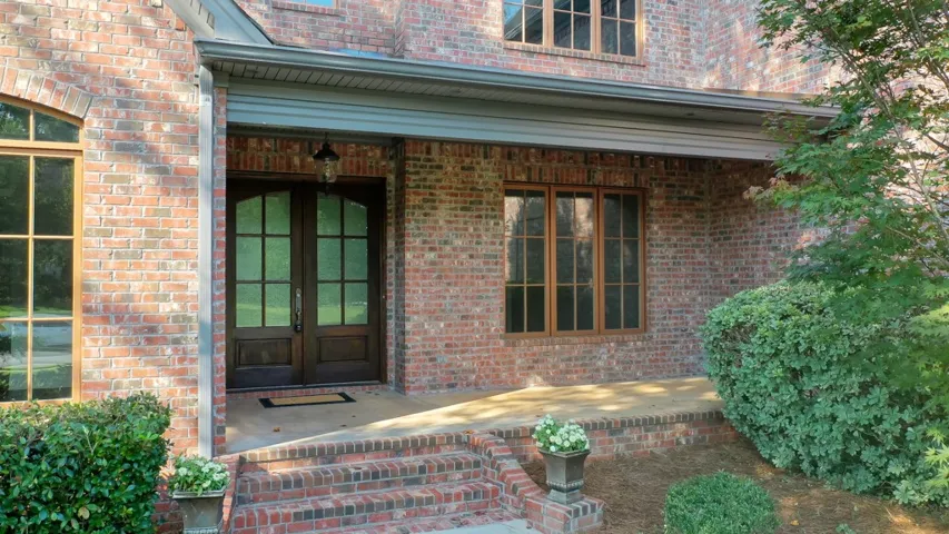 Covered front porch