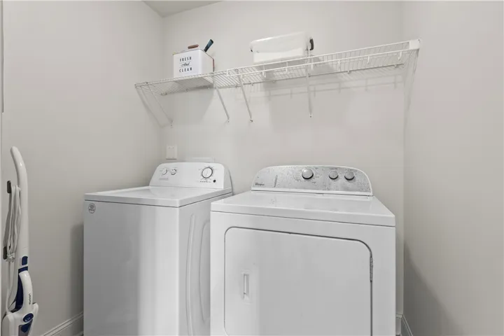 Laundry is upstairs convenient to bedrooms
