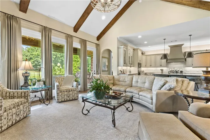 Breathtaking views from this family room!