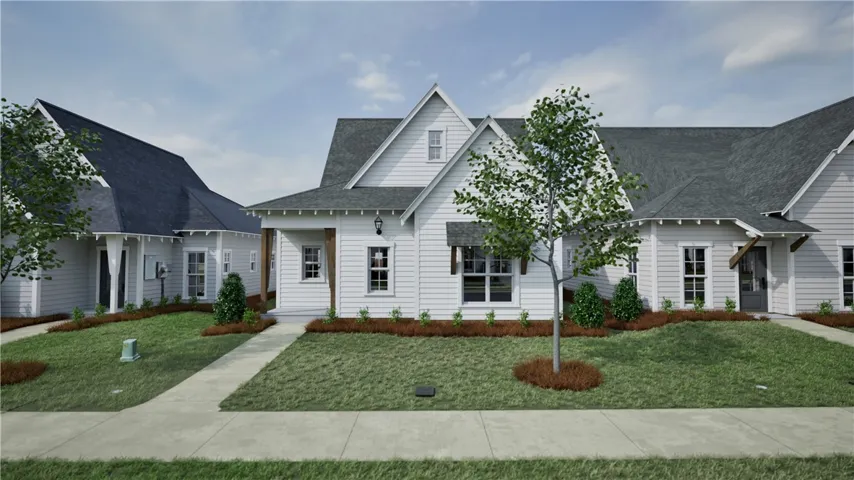 Rendering of Lot 211 - Emma Plan street view - 6month Build Time
