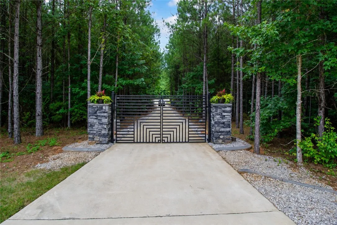 gated entrance