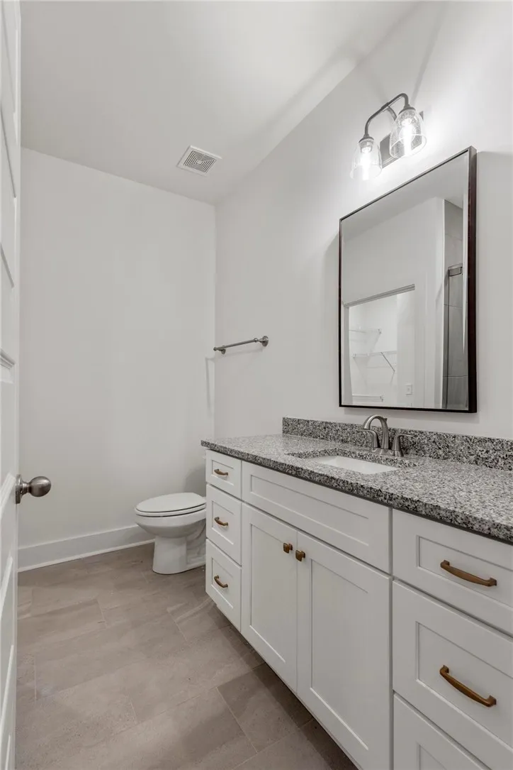 Example of a completed End Unit Townhome