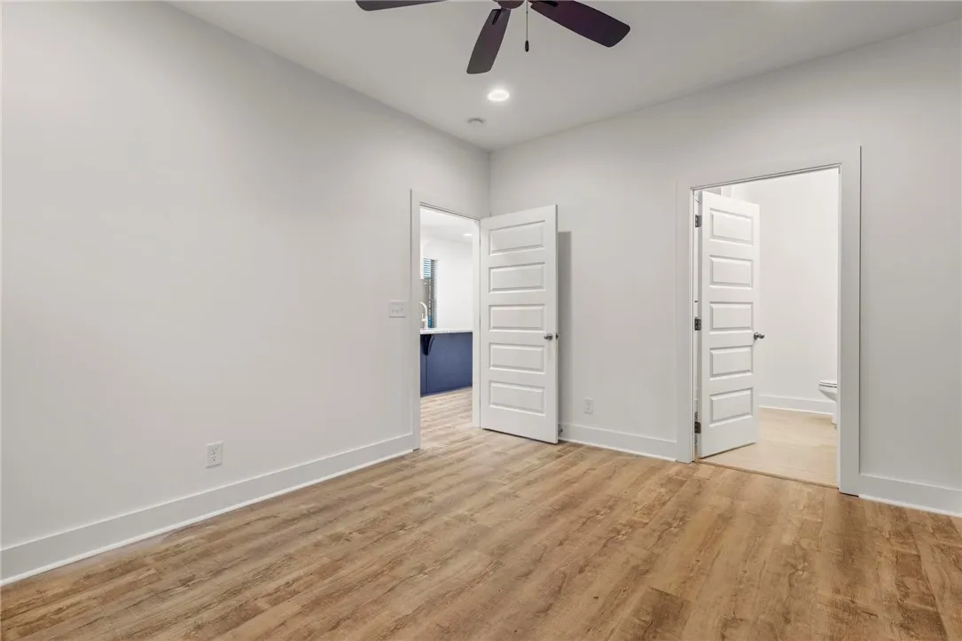 Example of a completed End Unit Townhome