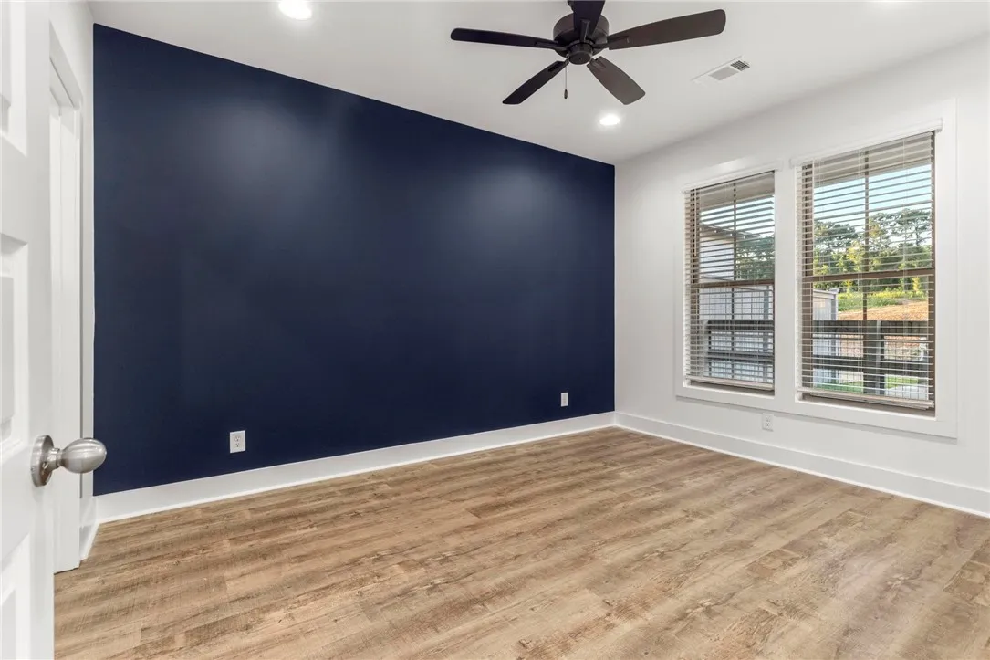 Example of a completed End Unit Townhome