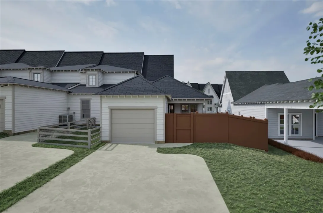 Rendering of Northgate Townhome Lot 203 - All plans, pricing, and specifications are subject to change without notice.