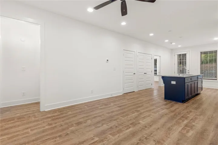 Example of a completed End Unit Townhome