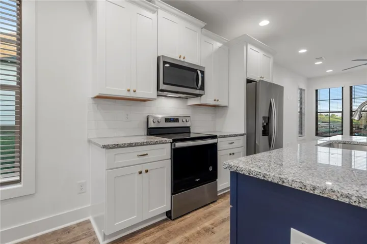 Example of a completed End Unit Townhome