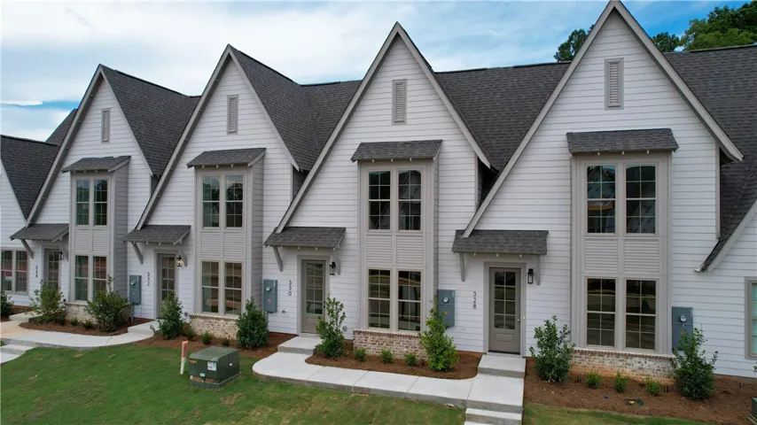 Example of a completed Northgate Townhome