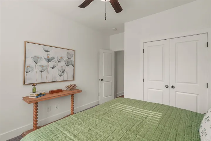 Guest bedroom on main level