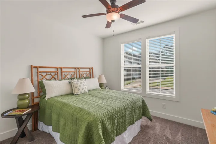 Guest bedroom on main level
