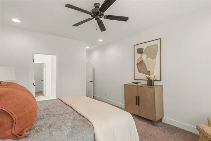 Primary bedroom on main level