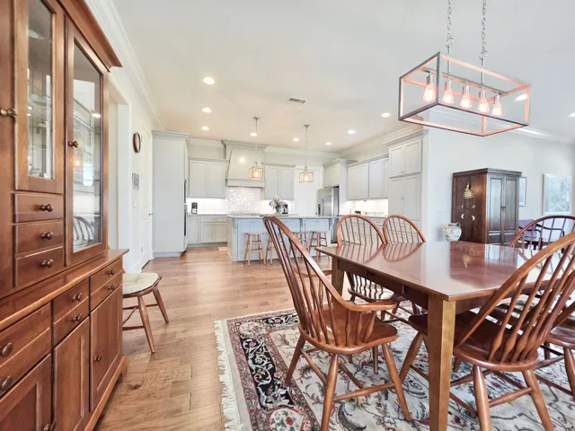 Dining area view of Kitchen