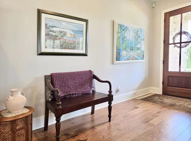 Notice the handsome hardwood floors throughout!