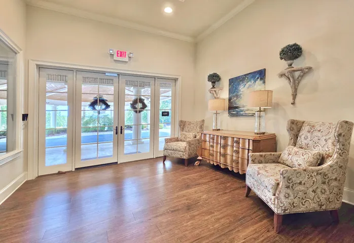 Clubhouse Entrance