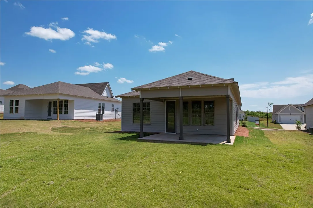 Example - Bermuda Sod in Back Yard - - All plans, specifications & pricing are subject to change without notice.
