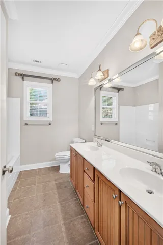 Hall bath