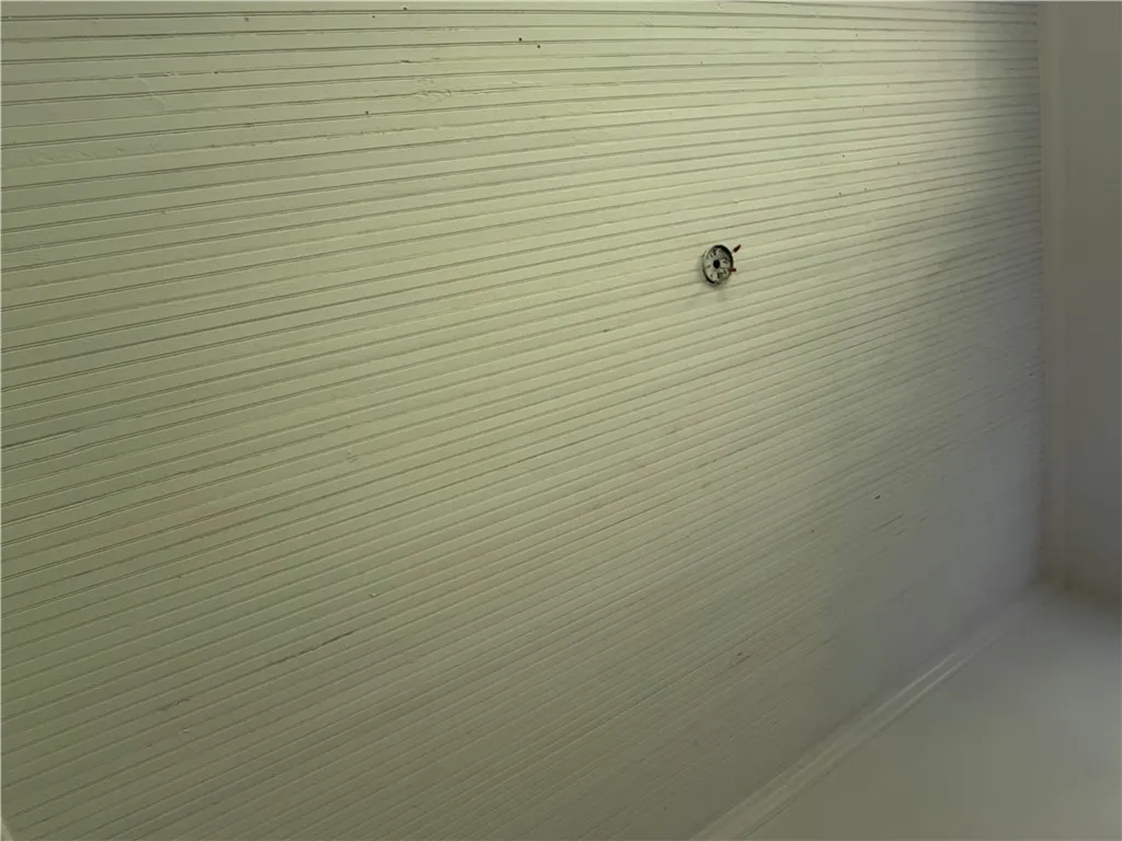 The ceilings are bead board.