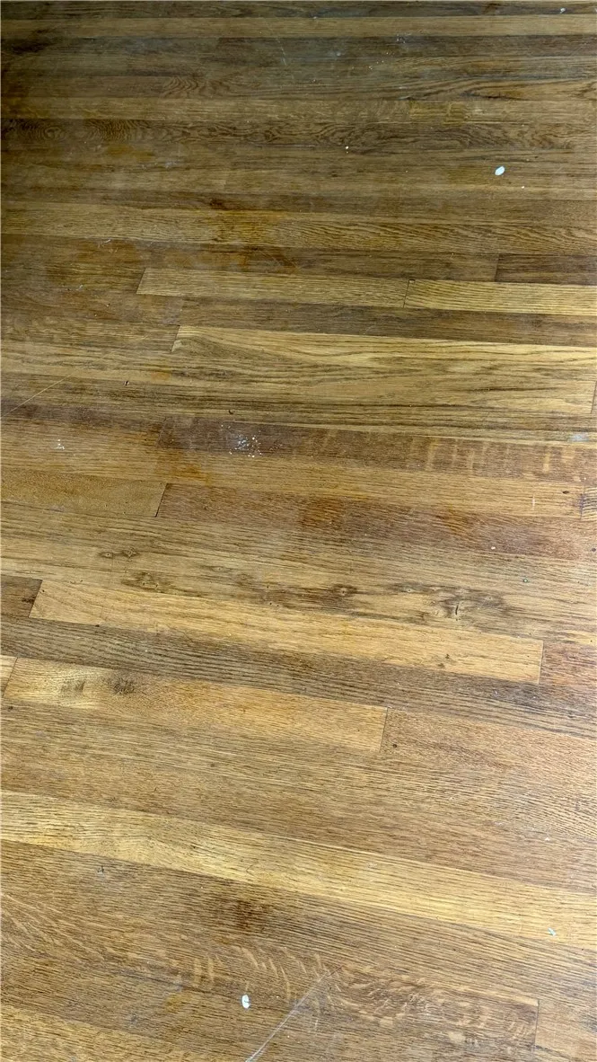Real wood flooring..