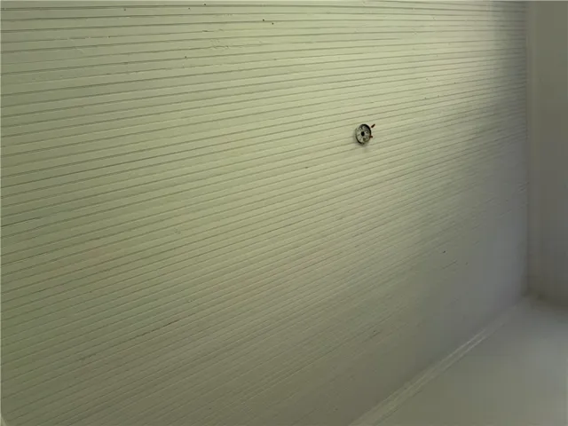 The ceilings are bead board.