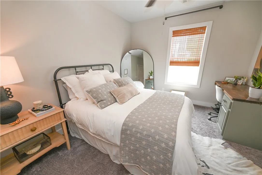 Bedroom 3 with built-in desk