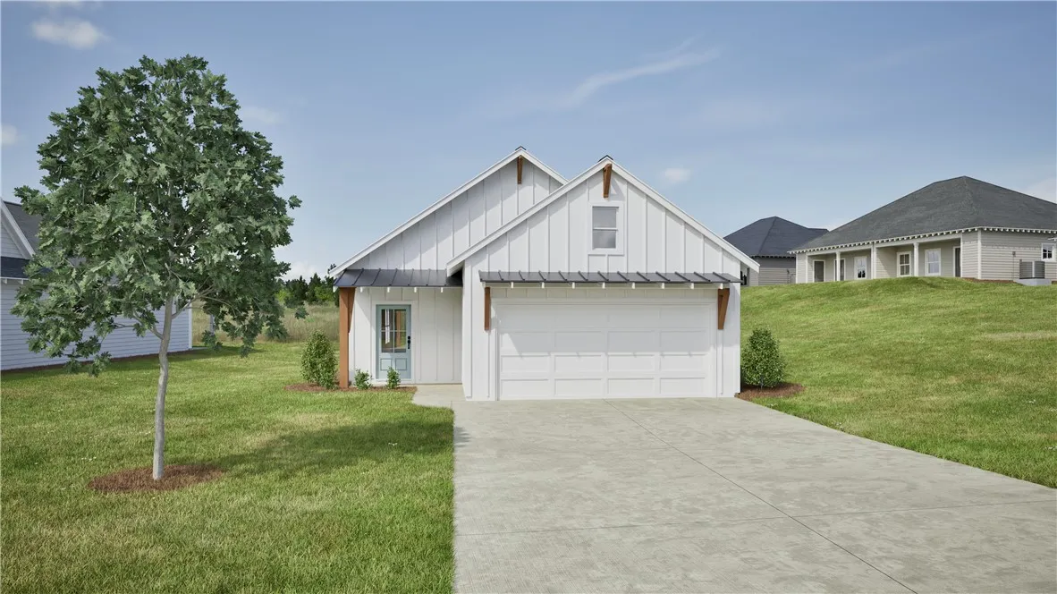 Digital Rendering of the Hadley Plan on Lot 37 - Build Time of
