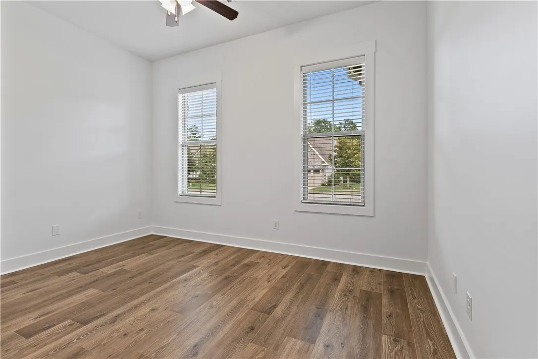 Bedroom 2 on the right side of the home