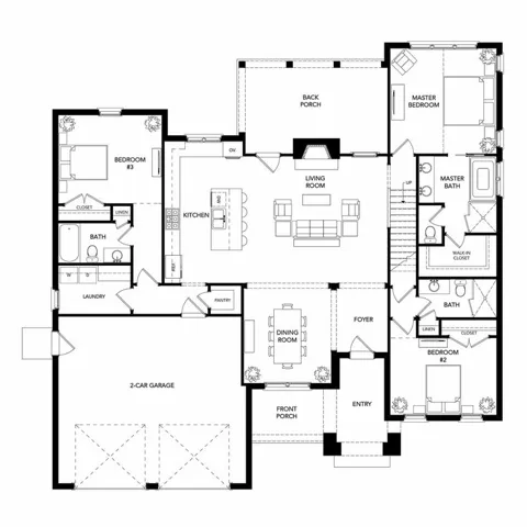 Maison floor plan