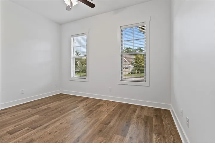 Bedroom 2 on the right side of the home