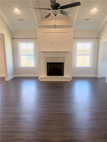 Cozy fire place