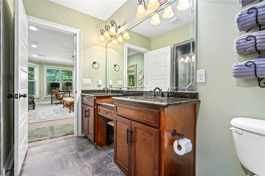 Basement bathroom