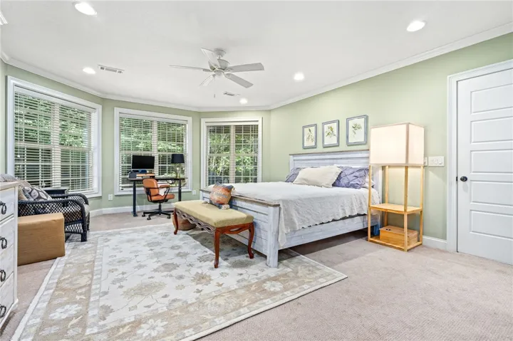 Basement bedroom