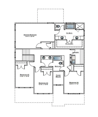 Hayes Floor Plan - Second Floor - All plans, pricing, specifications, & incentives are subject to change.