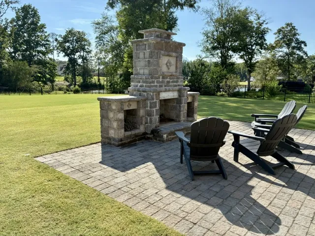 Wood Burning Fireplace