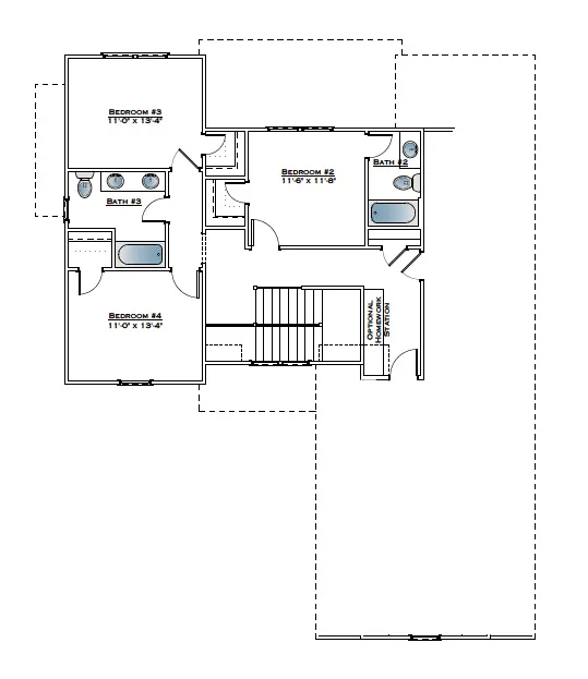 The Hattie - Second Floor - No Bonus - All plans, pricing, and specifications are subject to change without notice.