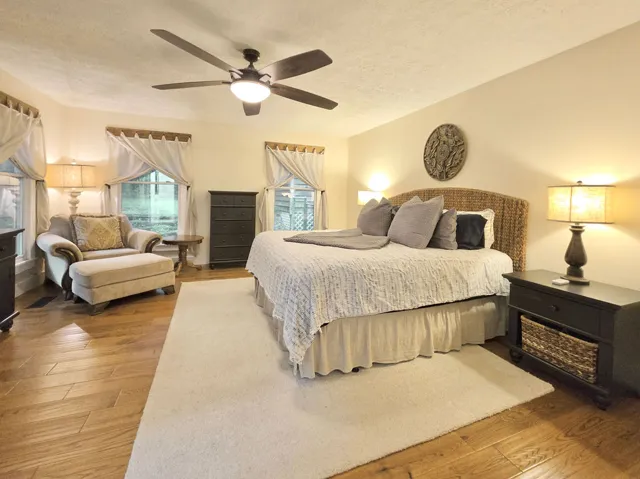 Primary Suite w/handsome hardwood floors!
